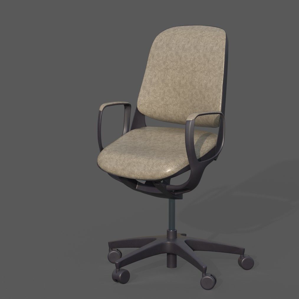 3D office Chair 3D model_1