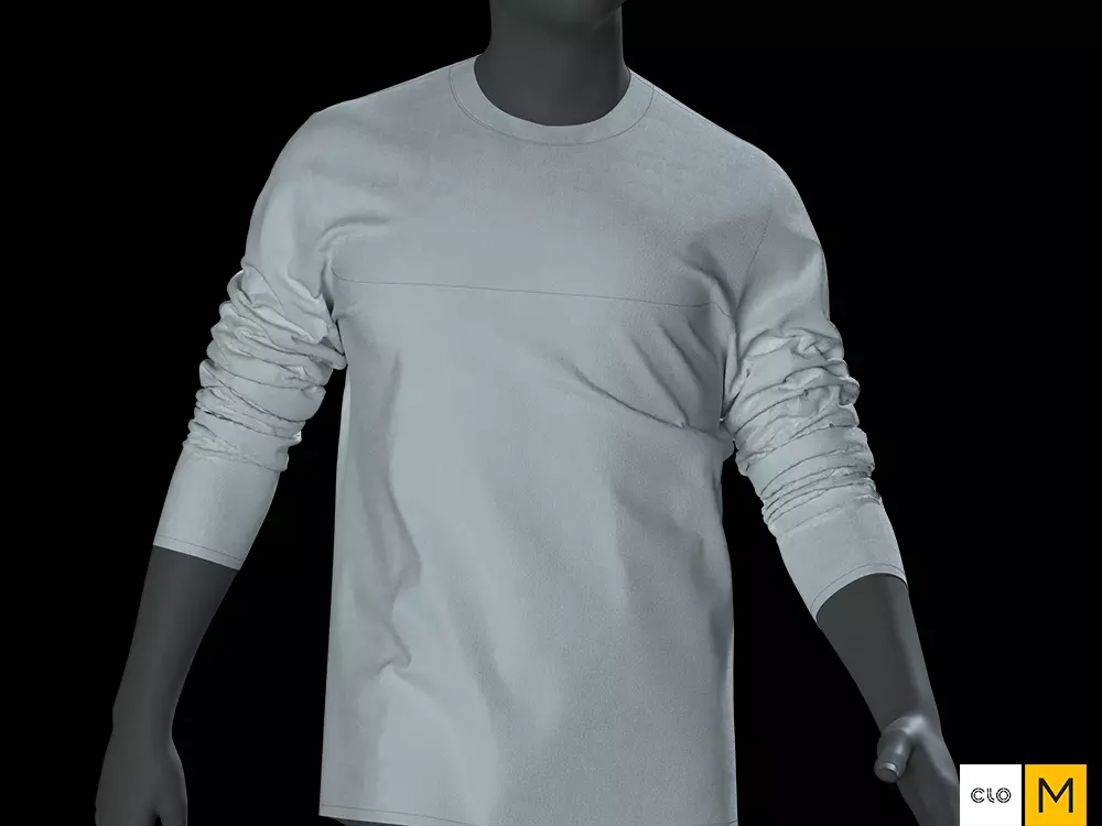 Free - Mens Tshirt Free 3D model