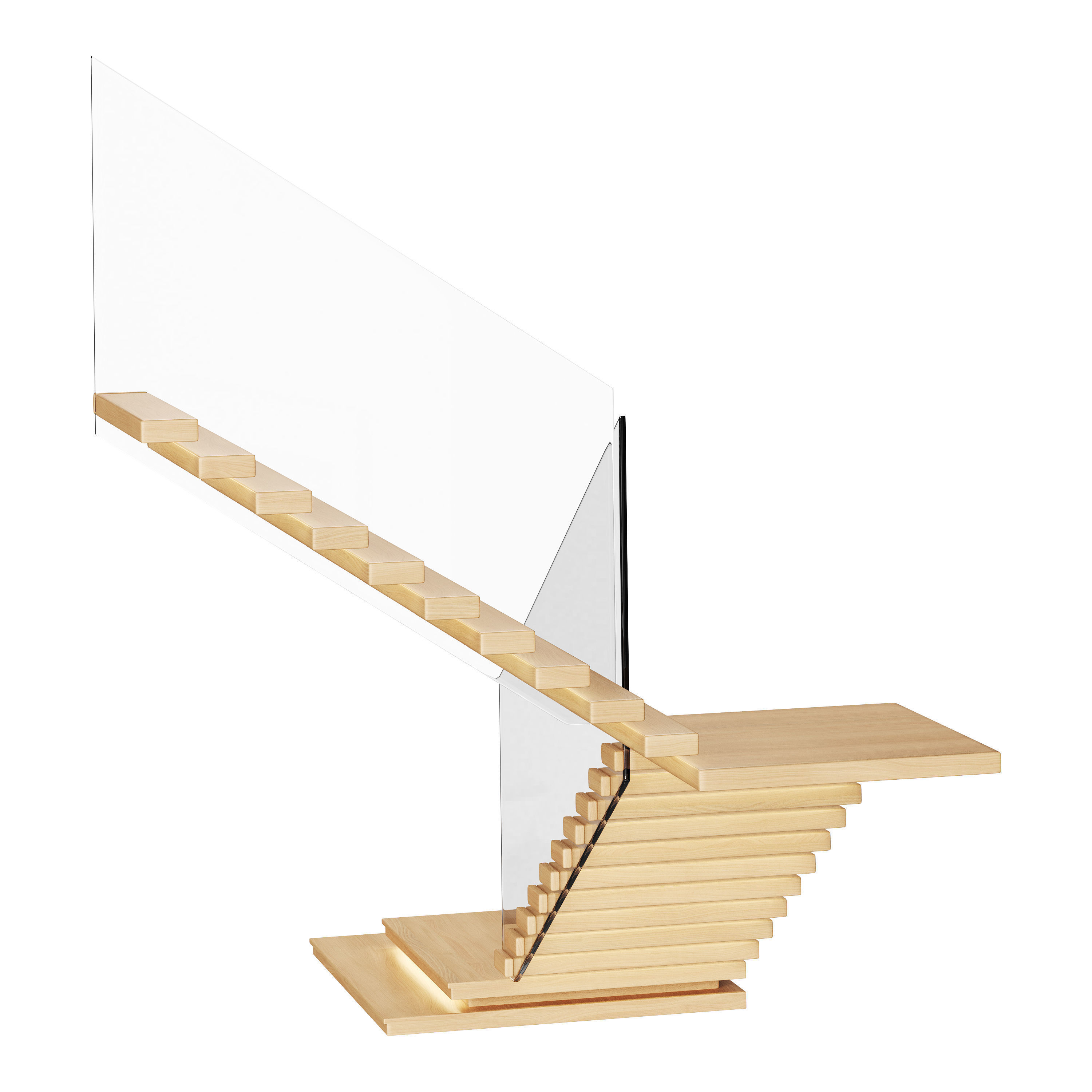 stairs 3D model_3