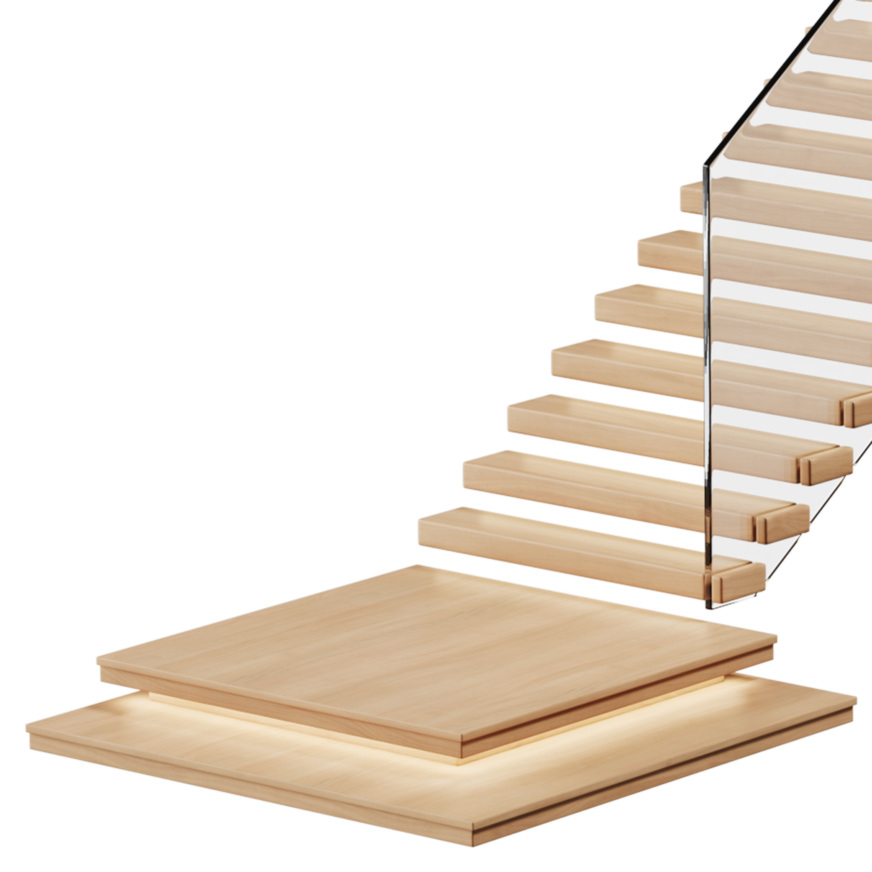 stairs 3D model_6