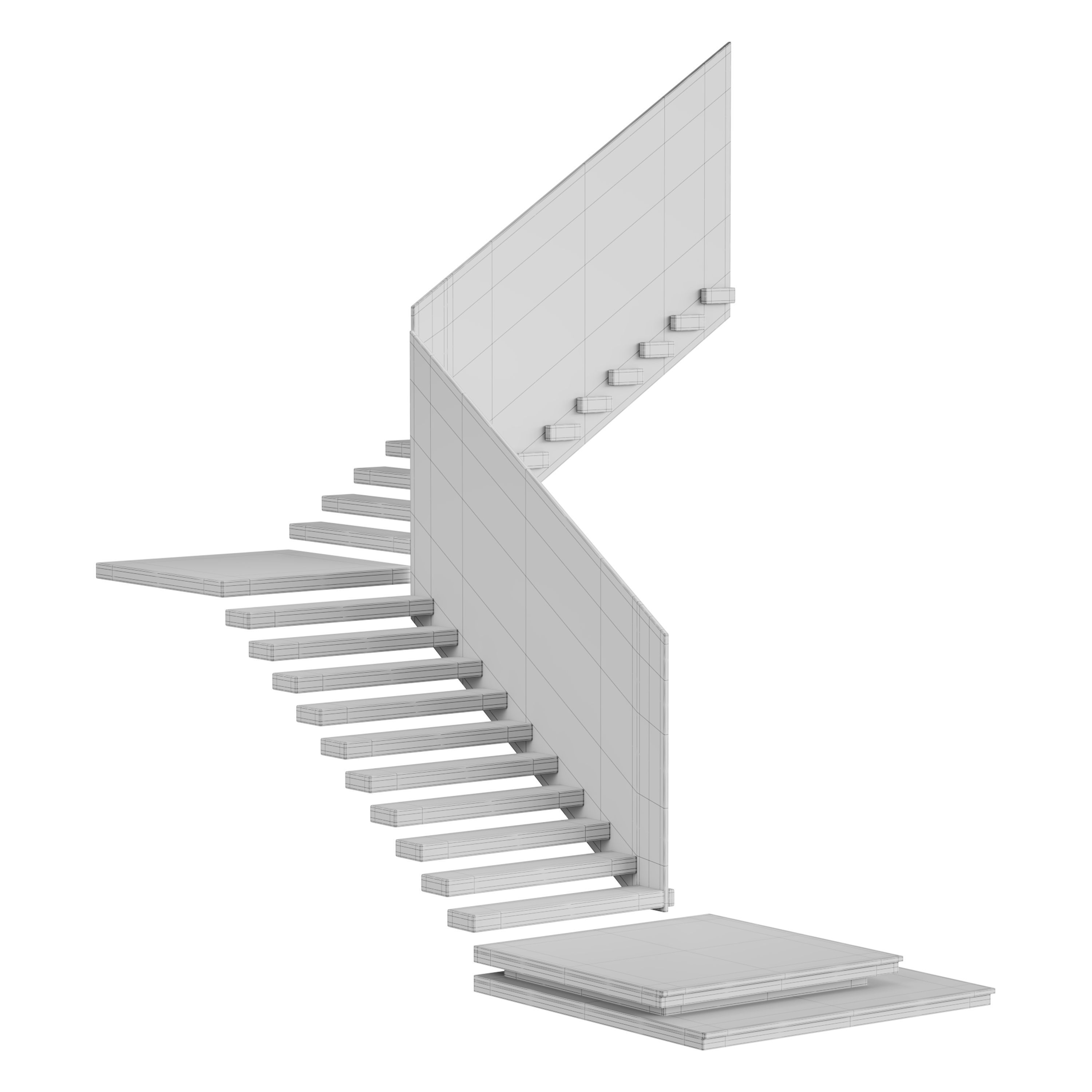 stairs 3D model_13