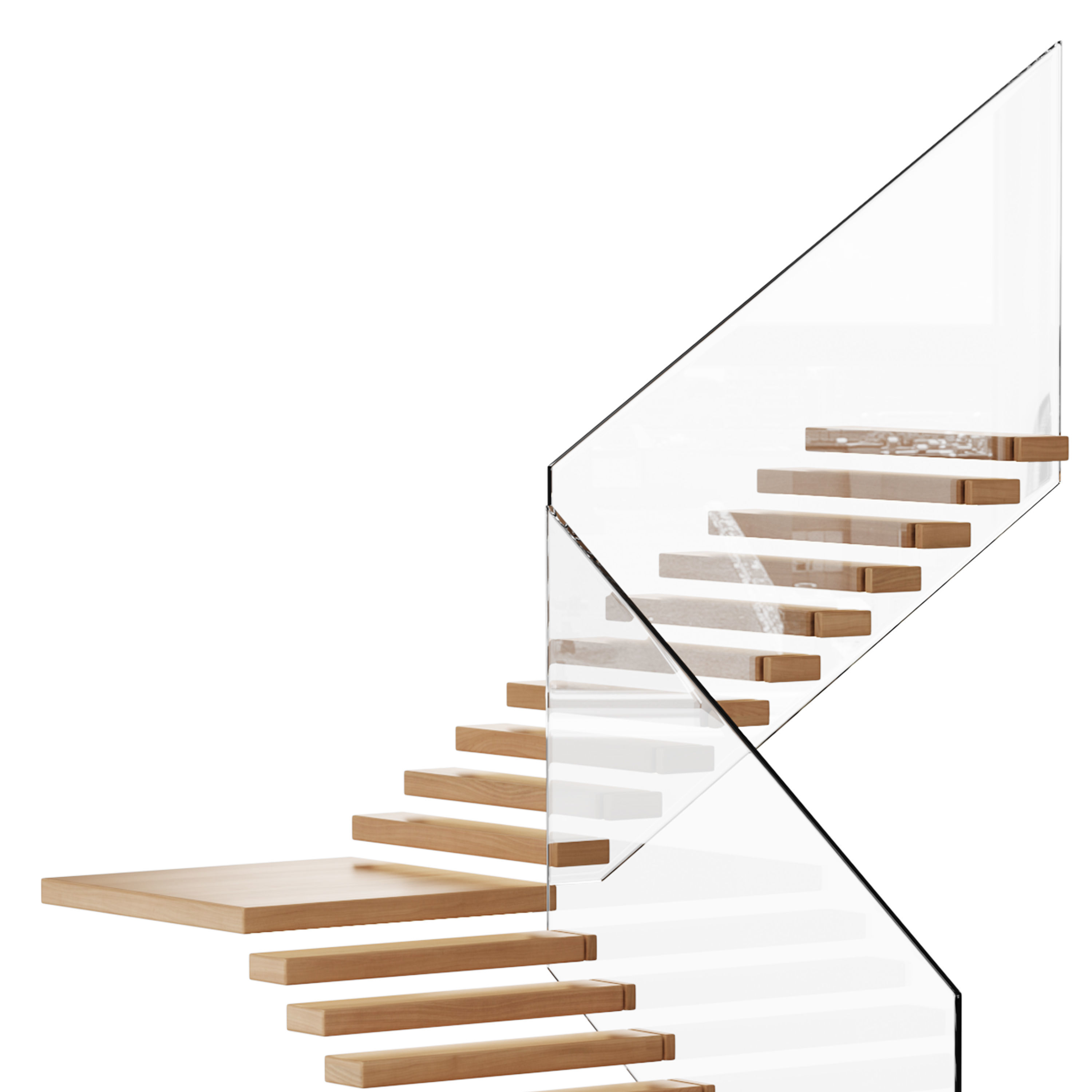 stairs 3D model_9