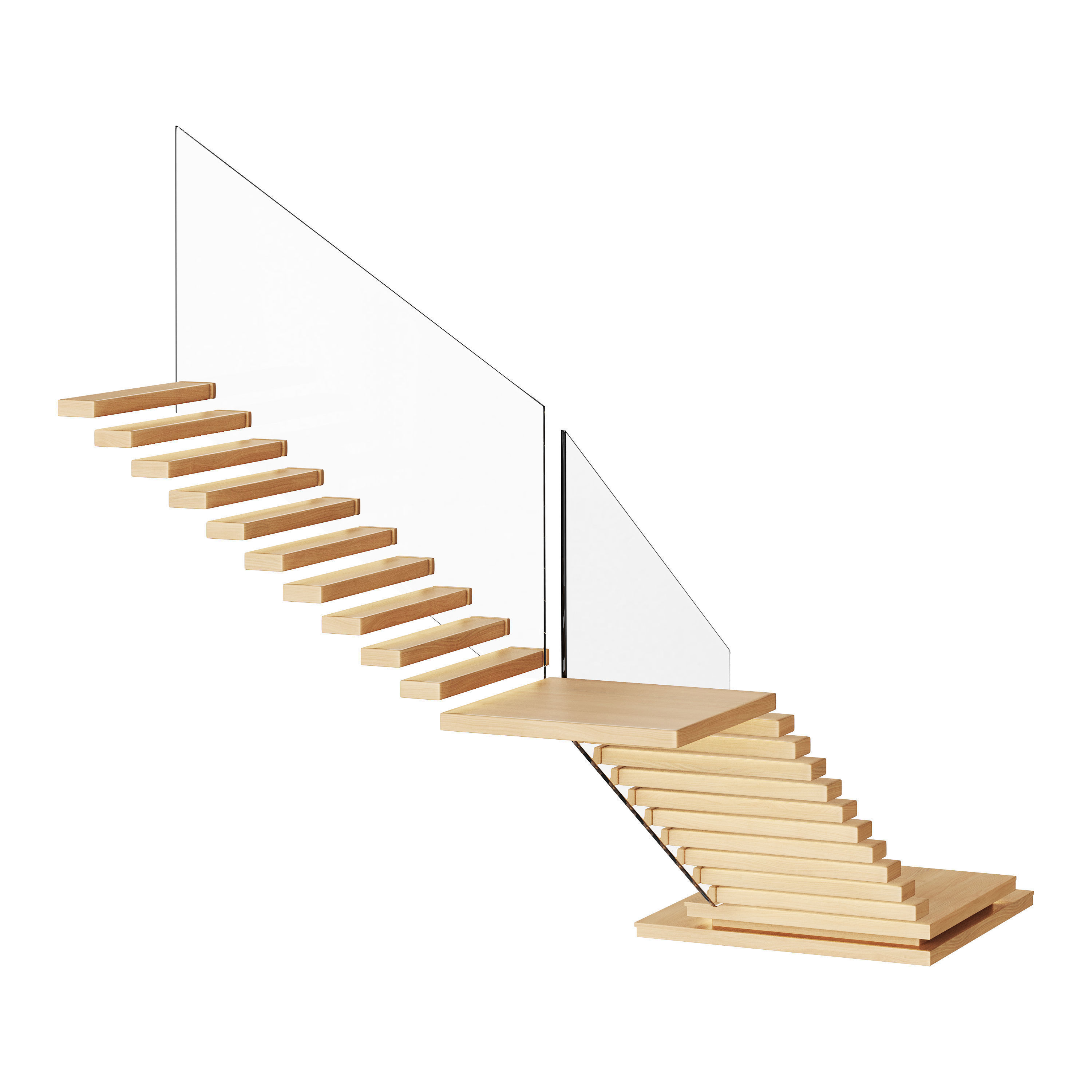 stairs 3D model_4