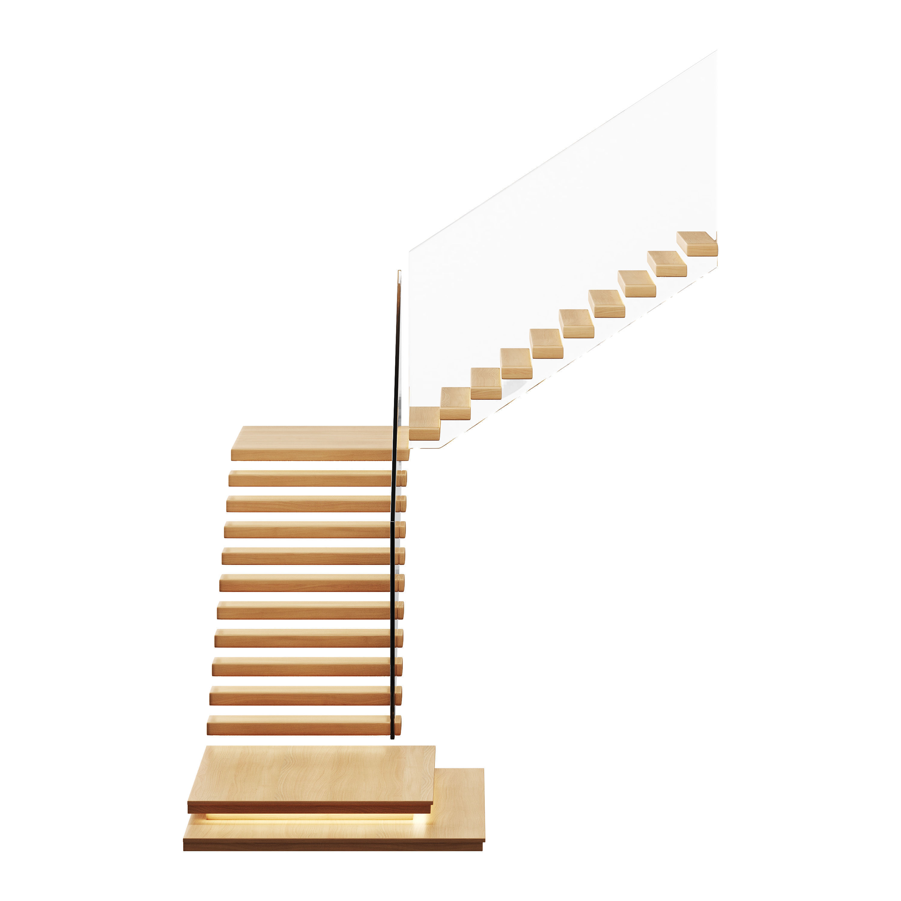 stairs 3D model_7