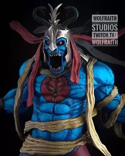 Mumm Ra Thundercats STL files 3D printing collectibles Fanarts 3D print model