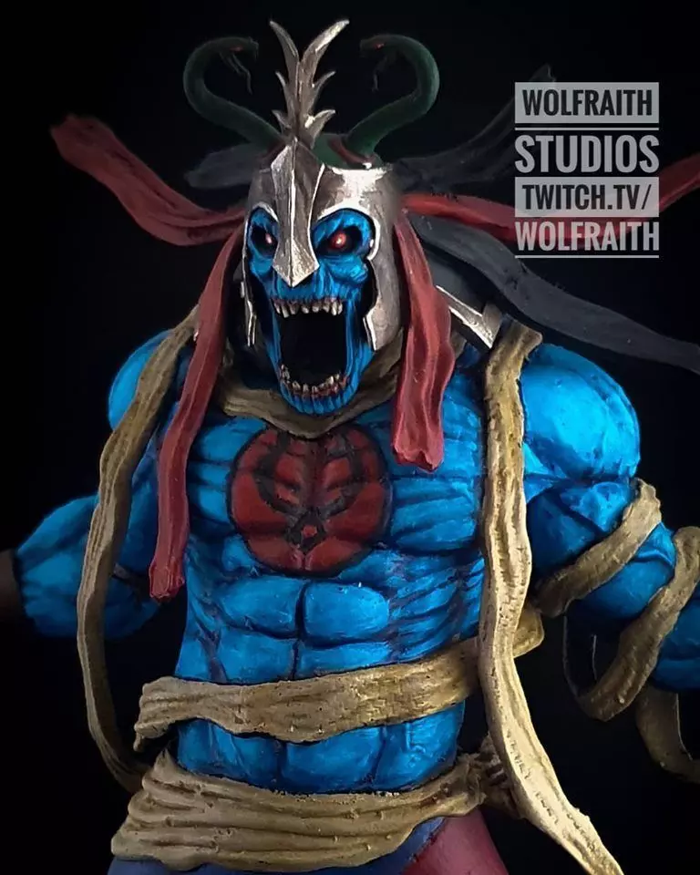 Mumm Ra Thundercats STL files 3D printing collectibles Fanarts 3D print model_0