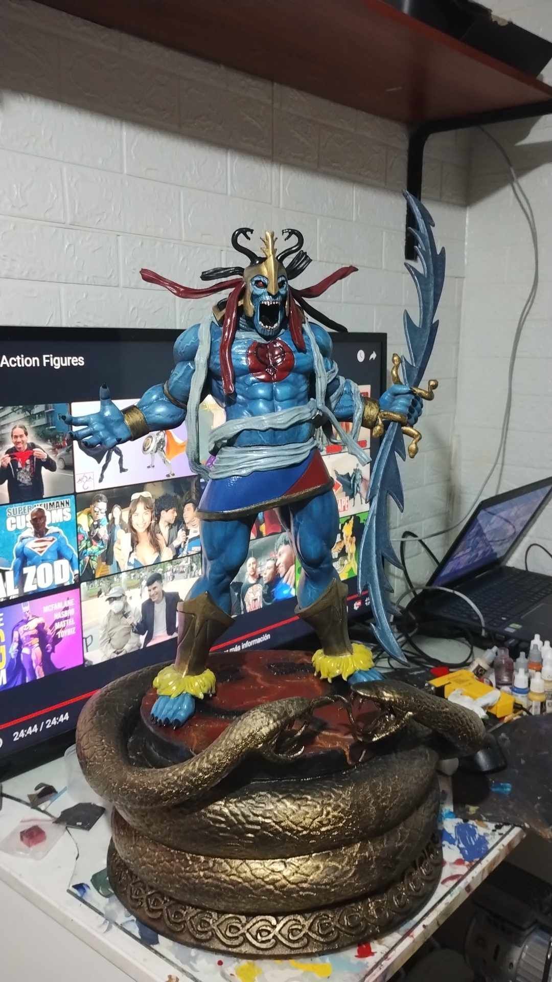 Mumm Ra Thundercats STL files 3D printing collectibles Fanarts 3D print model_5