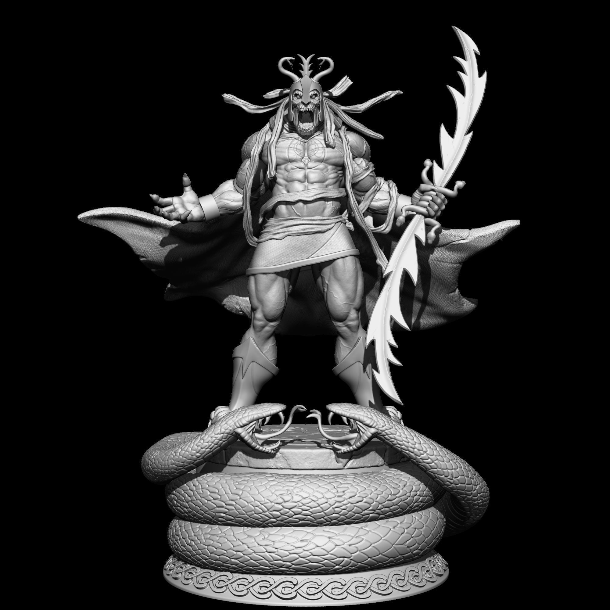 Mumm Ra Thundercats STL files 3D printing collectibles Fanarts 3D print model_16