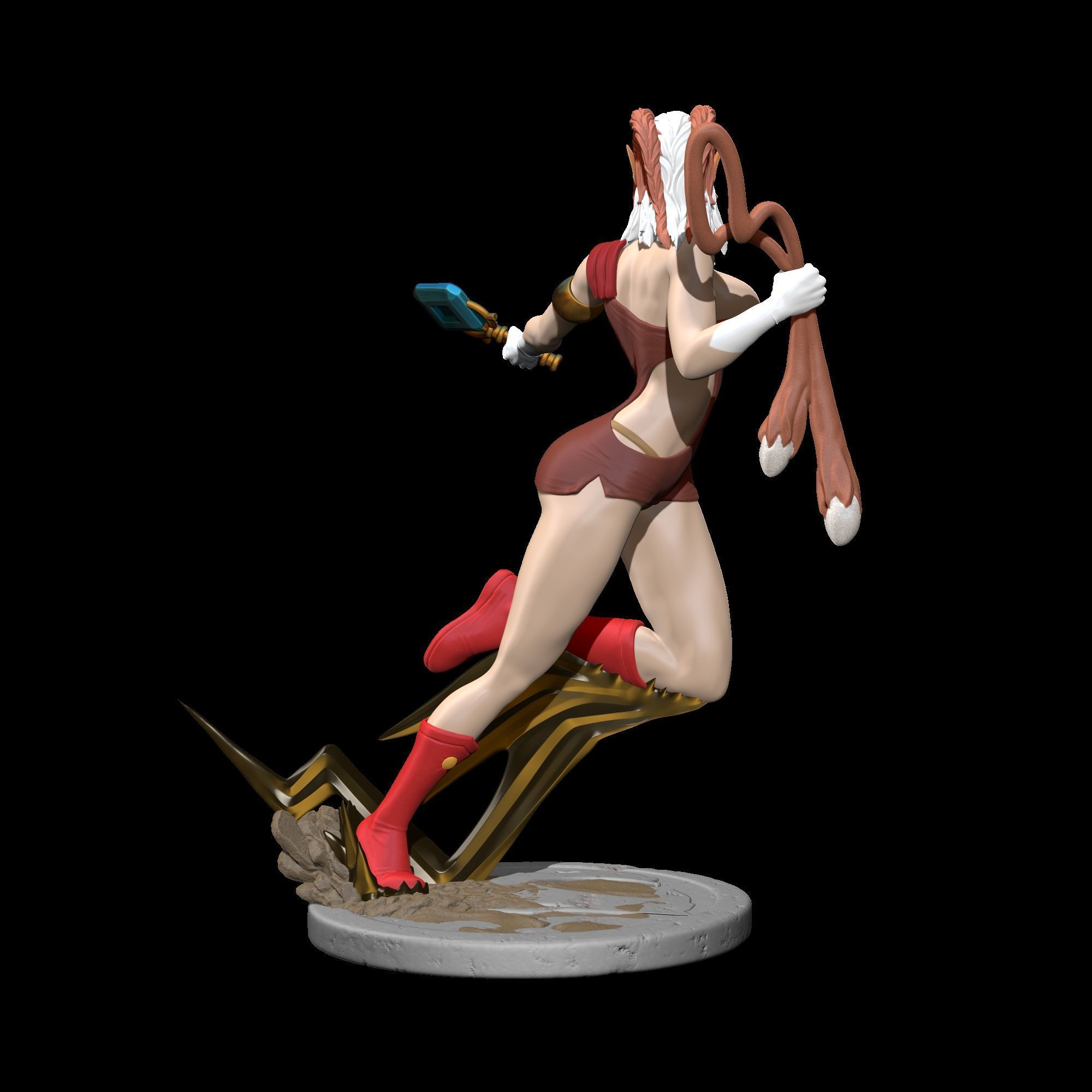 Pumyra Pumara  Thundercats STL files 3D printing collectibles 3D print model_15