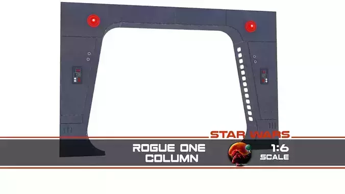 Rogue One Scarif Column 1-6 scale Hottoys