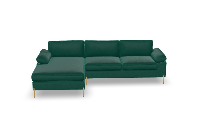Green Sofa 3D model_1