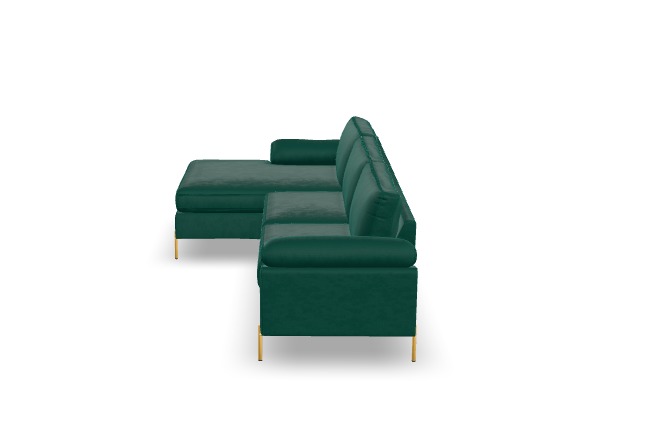 Green Sofa 3D model_2