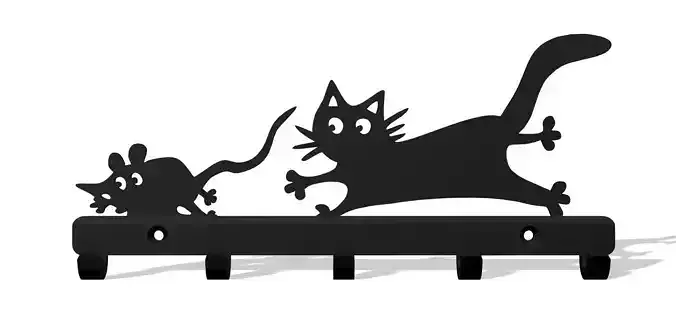 Cat and Mouse Key Chase