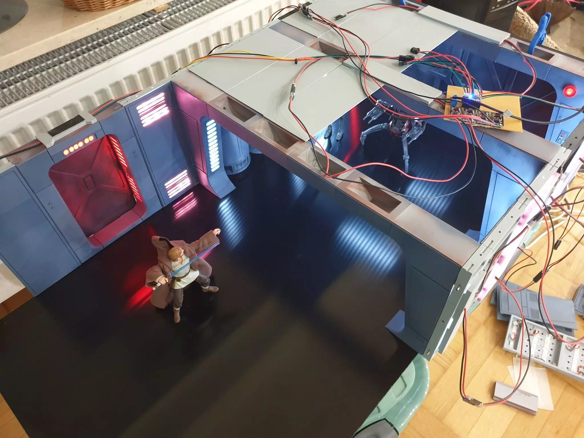 Rogue One Scarif Column 1-12 scale Blackseries 3D print model_25