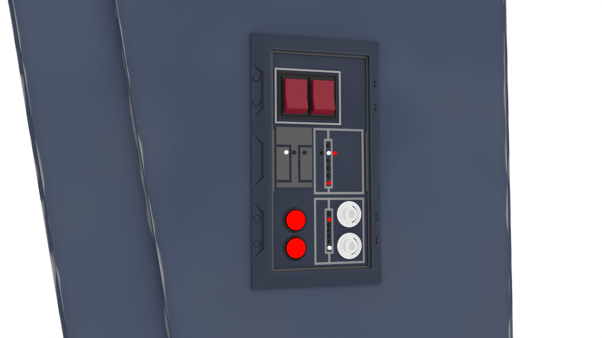 Rogue One Scarif Column 1-12 scale Blackseries 3D print model_5