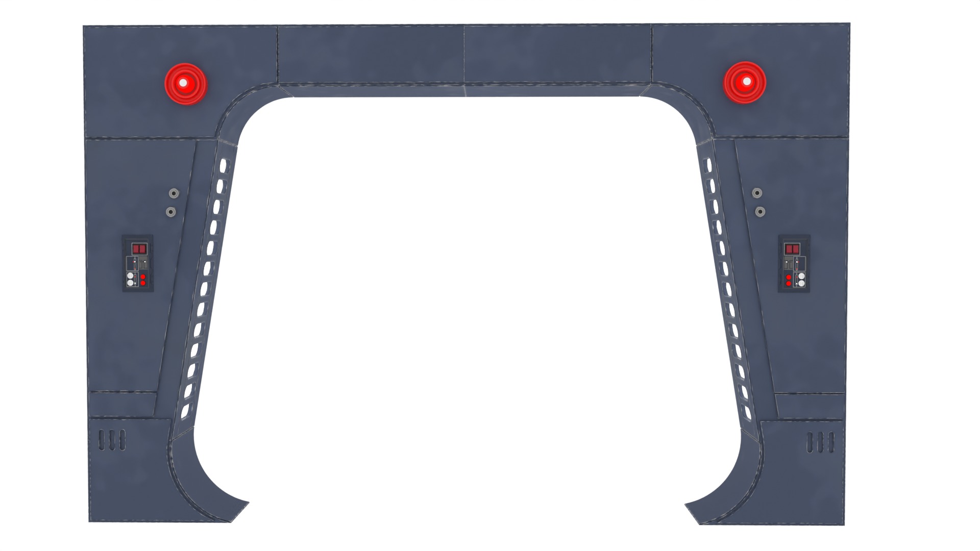 Rogue One Scarif Column 1-12 scale Blackseries 3D print model_4