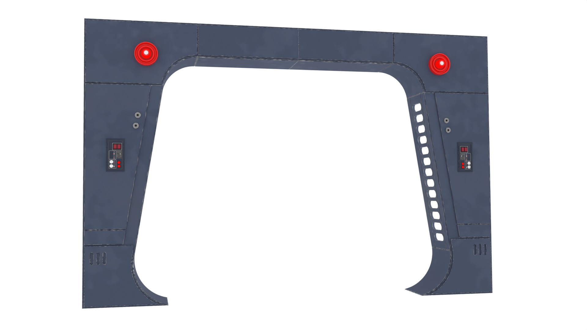 Rogue One Scarif Column 1-12 scale Blackseries 3D print model_2