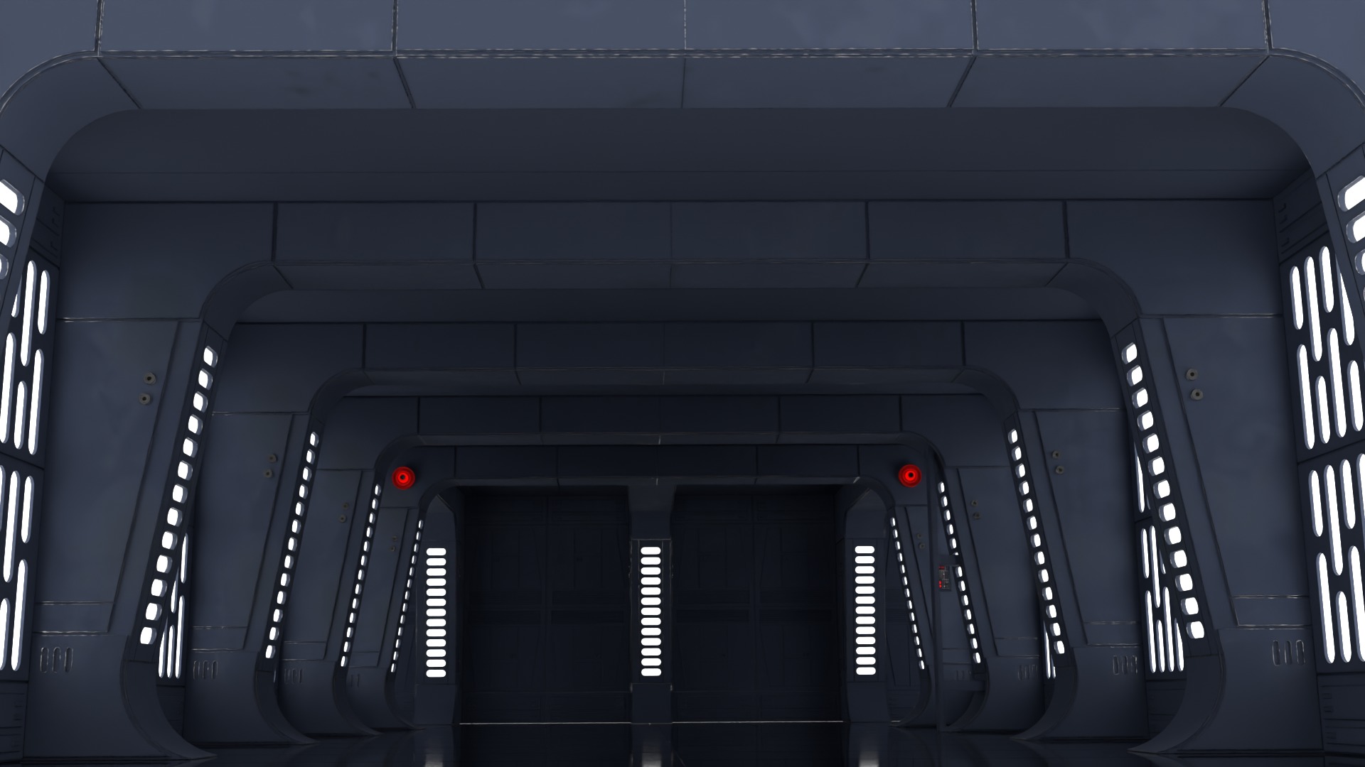 Rogue One Scarif Column 1-12 scale Blackseries 3D print model_9