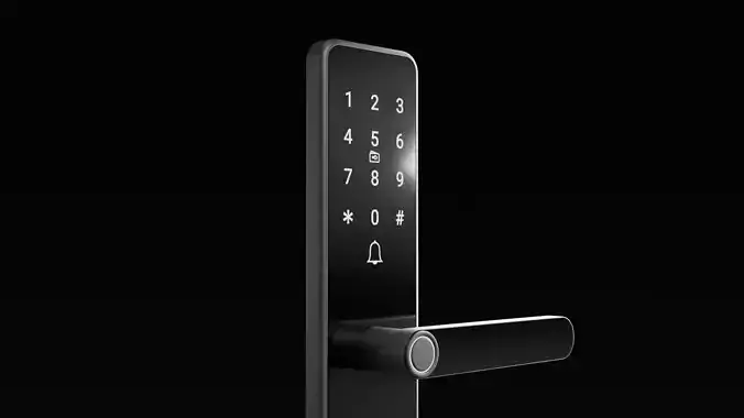 modern smart handle doors
