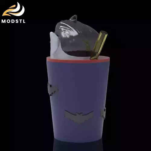 GHU4013 VASO PERSONAJE 4 DRACULA 3D print model