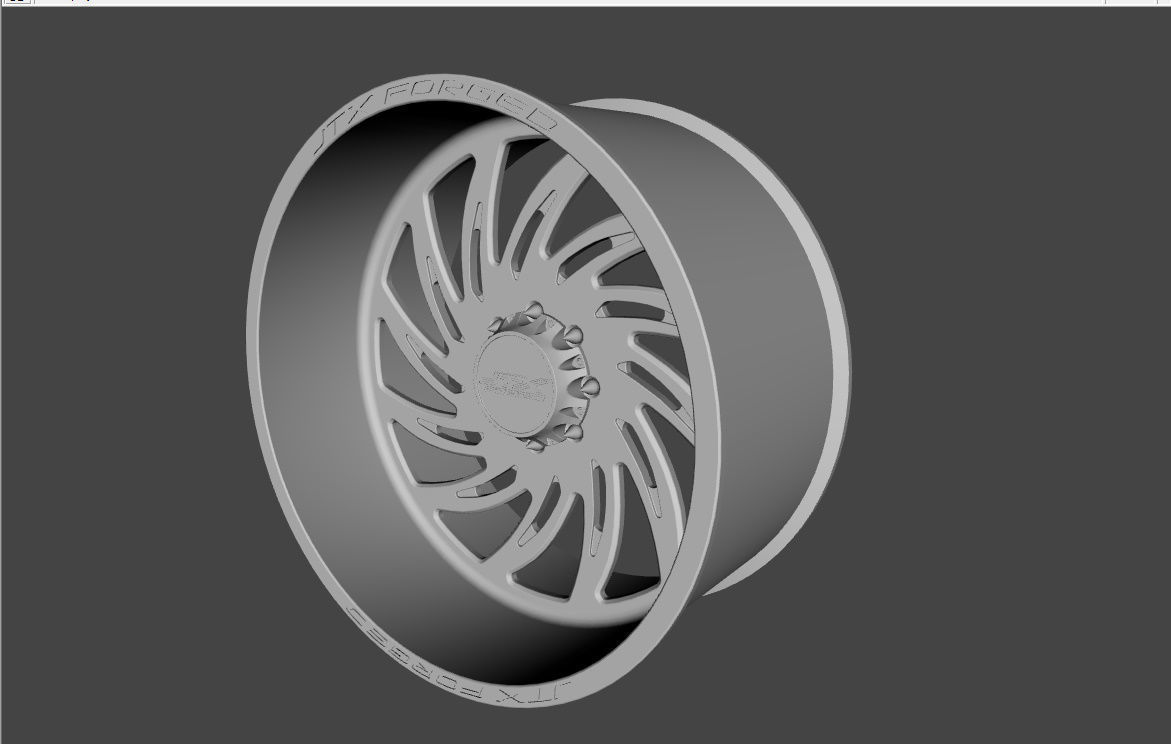 WHEEL BASED on JTX REALM CHROME 3D model_2