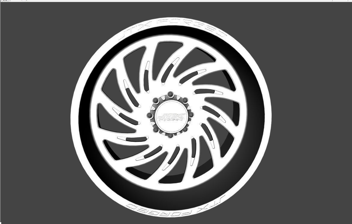 WHEEL BASED on JTX REALM CHROME 3D model_11
