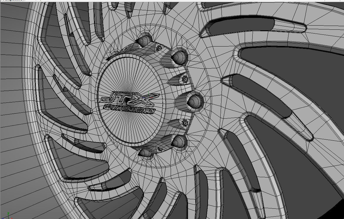 WHEEL BASED on JTX REALM CHROME 3D model_8