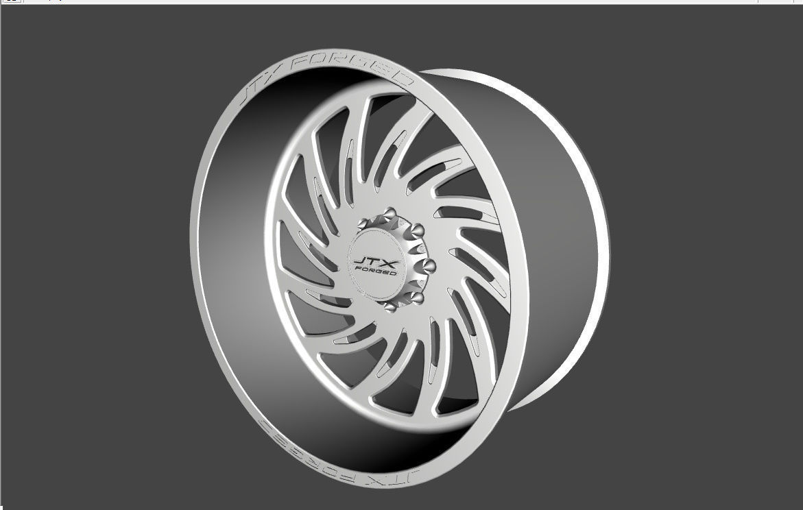WHEEL BASED on JTX REALM CHROME 3D model_12