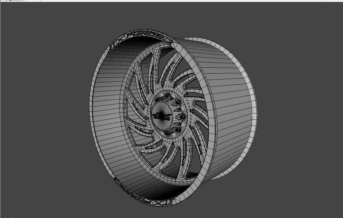 WHEEL BASED on JTX REALM CHROME 3D model_7