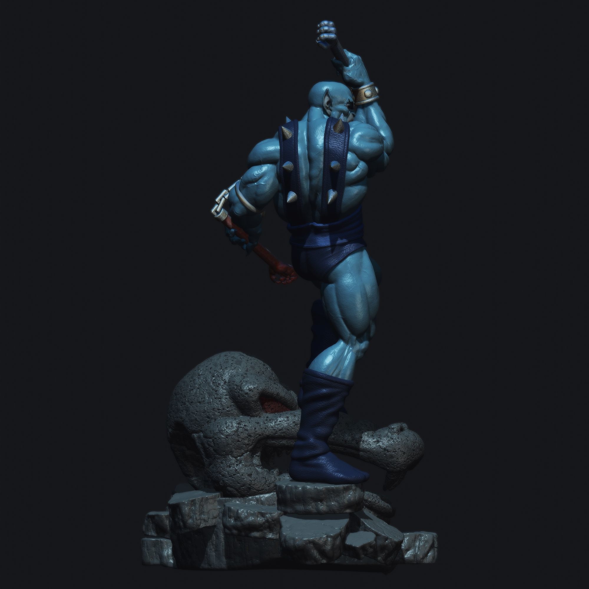 Panthro from Thundercats STL files 3D printing collectibles 3D print model_11