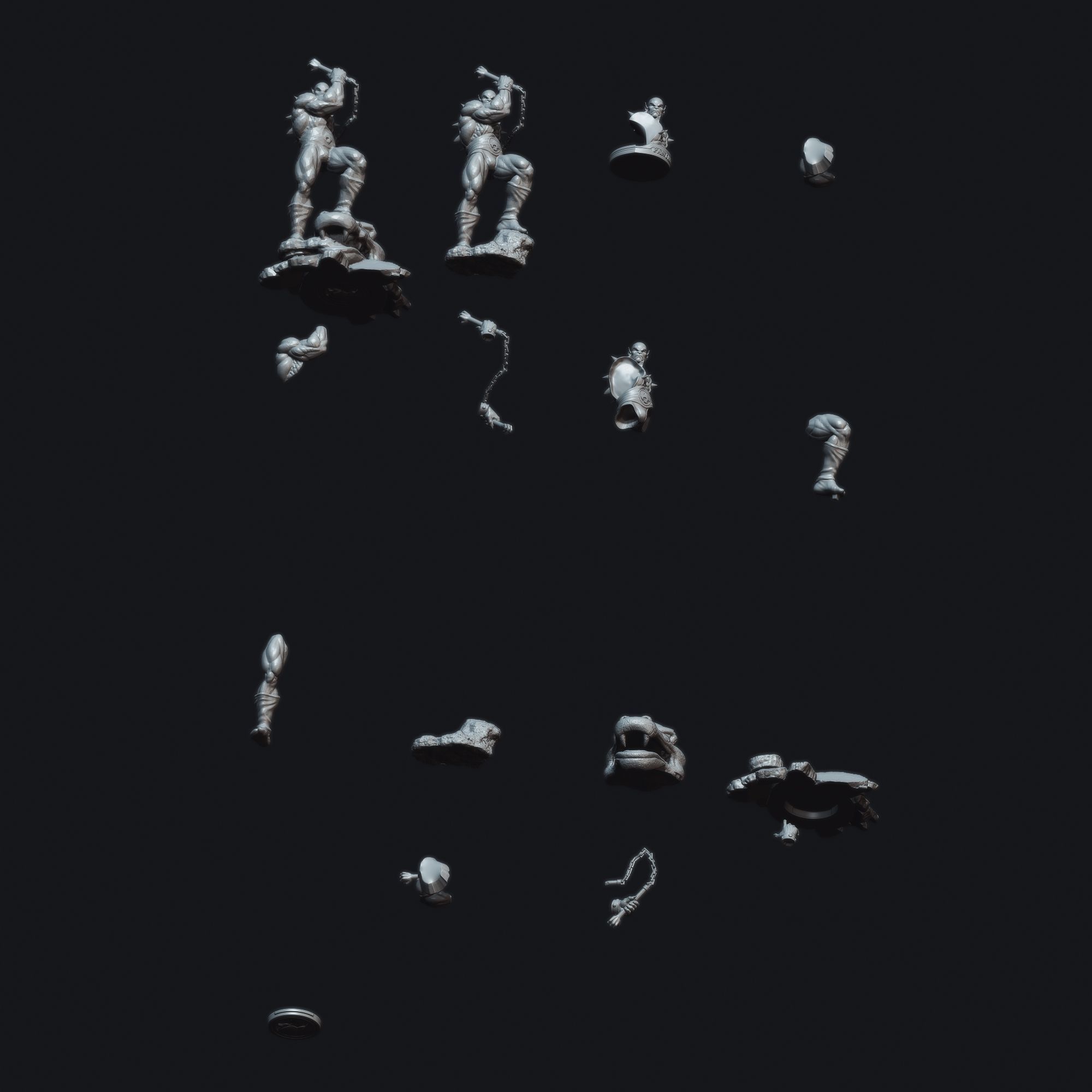 Panthro from Thundercats STL files 3D printing collectibles 3D print model_19