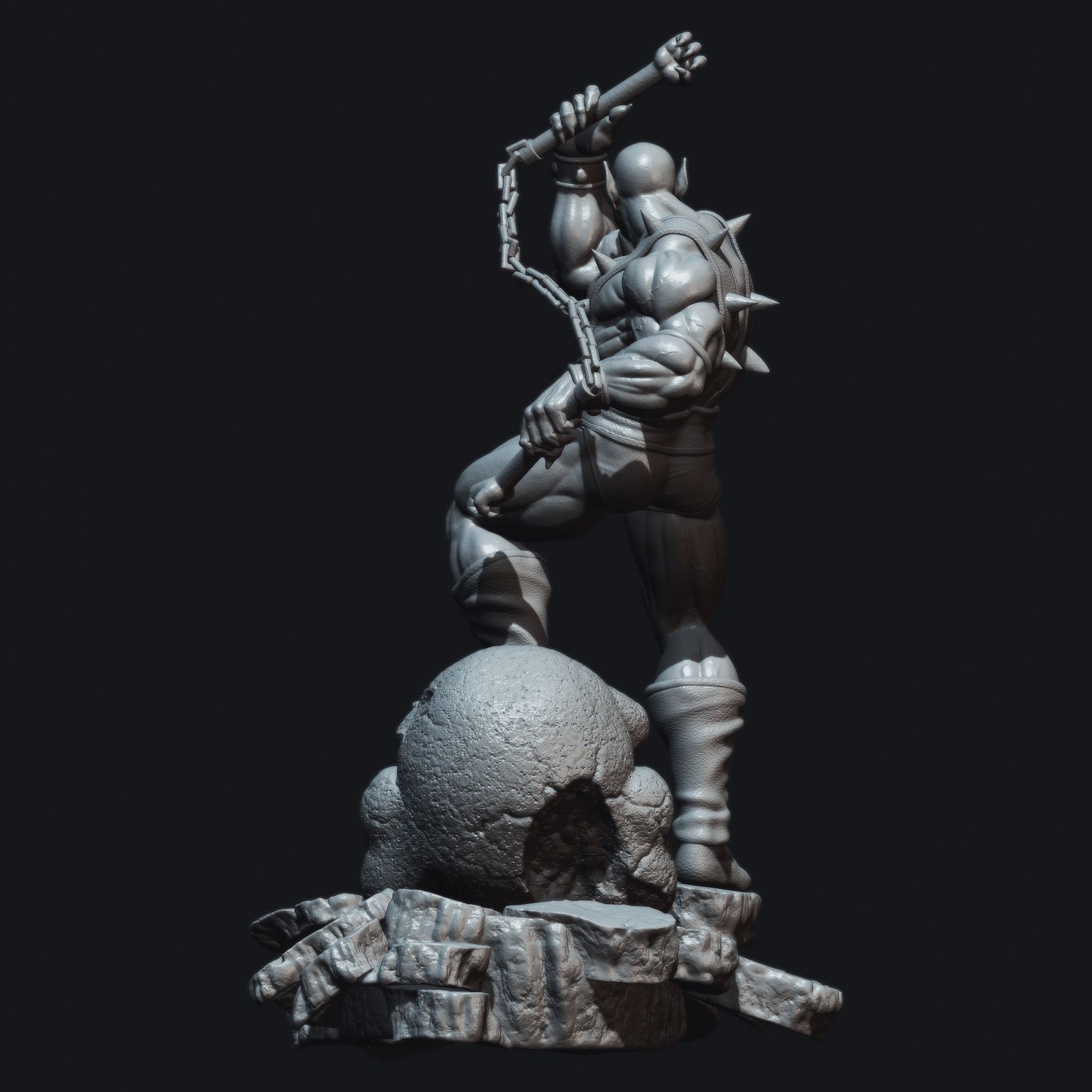 Panthro from Thundercats STL files 3D printing collectibles 3D print model_16