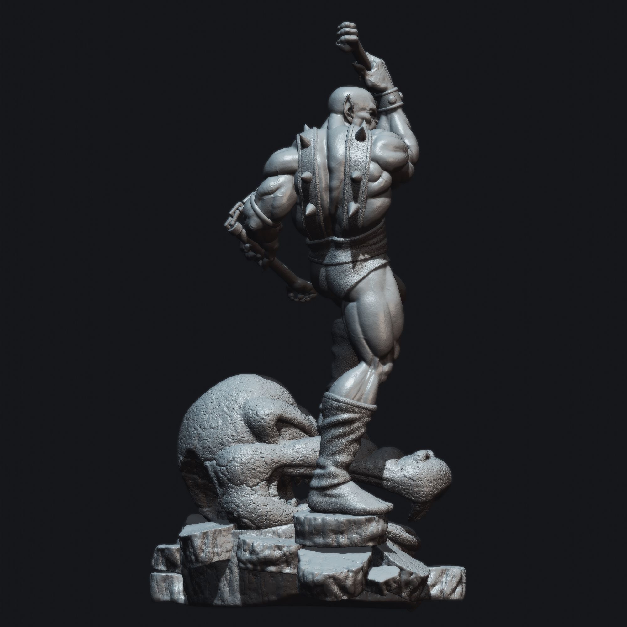 Panthro from Thundercats STL files 3D printing collectibles 3D print model_15