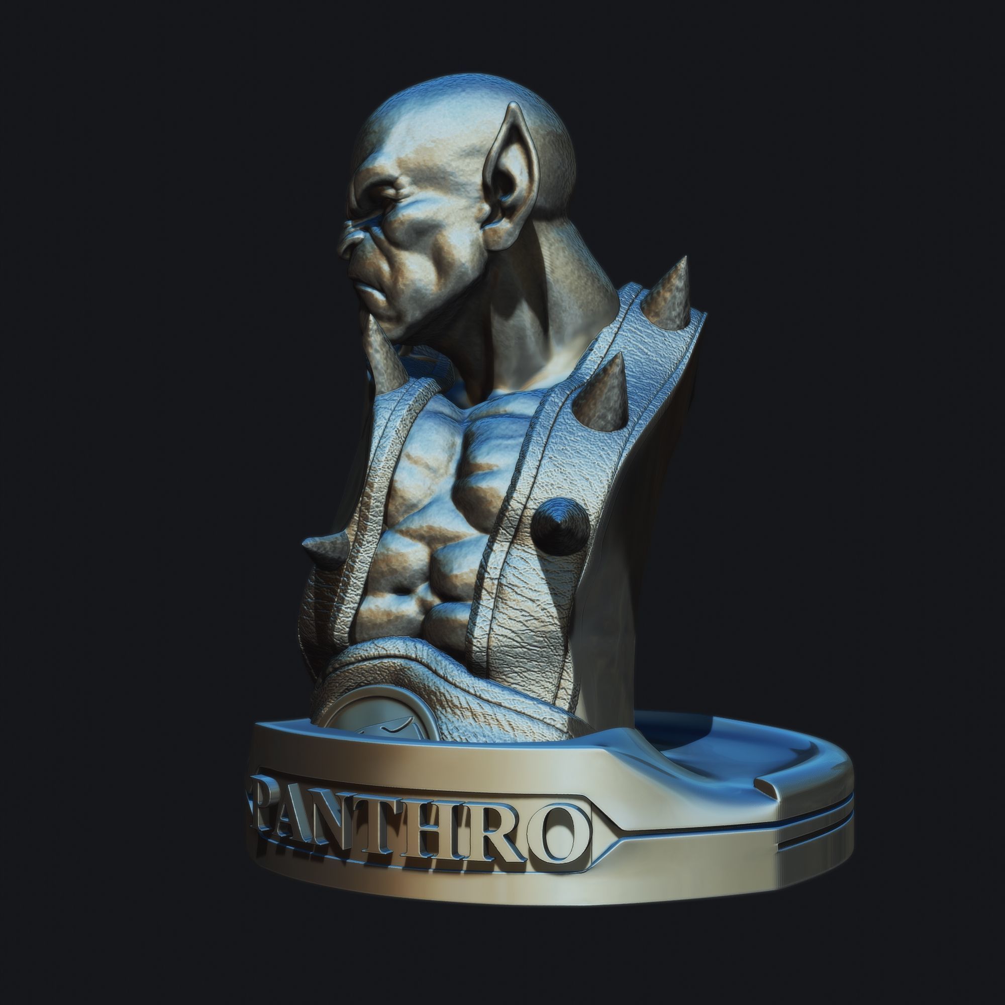 Panthro from Thundercats STL files 3D printing collectibles 3D print model_22