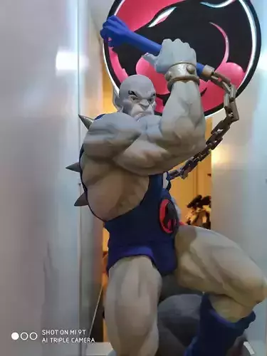 Panthro from Thundercats STL files 3D printing collectibles 3D print model