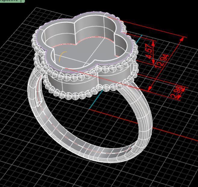 van cleef 3D print model_4