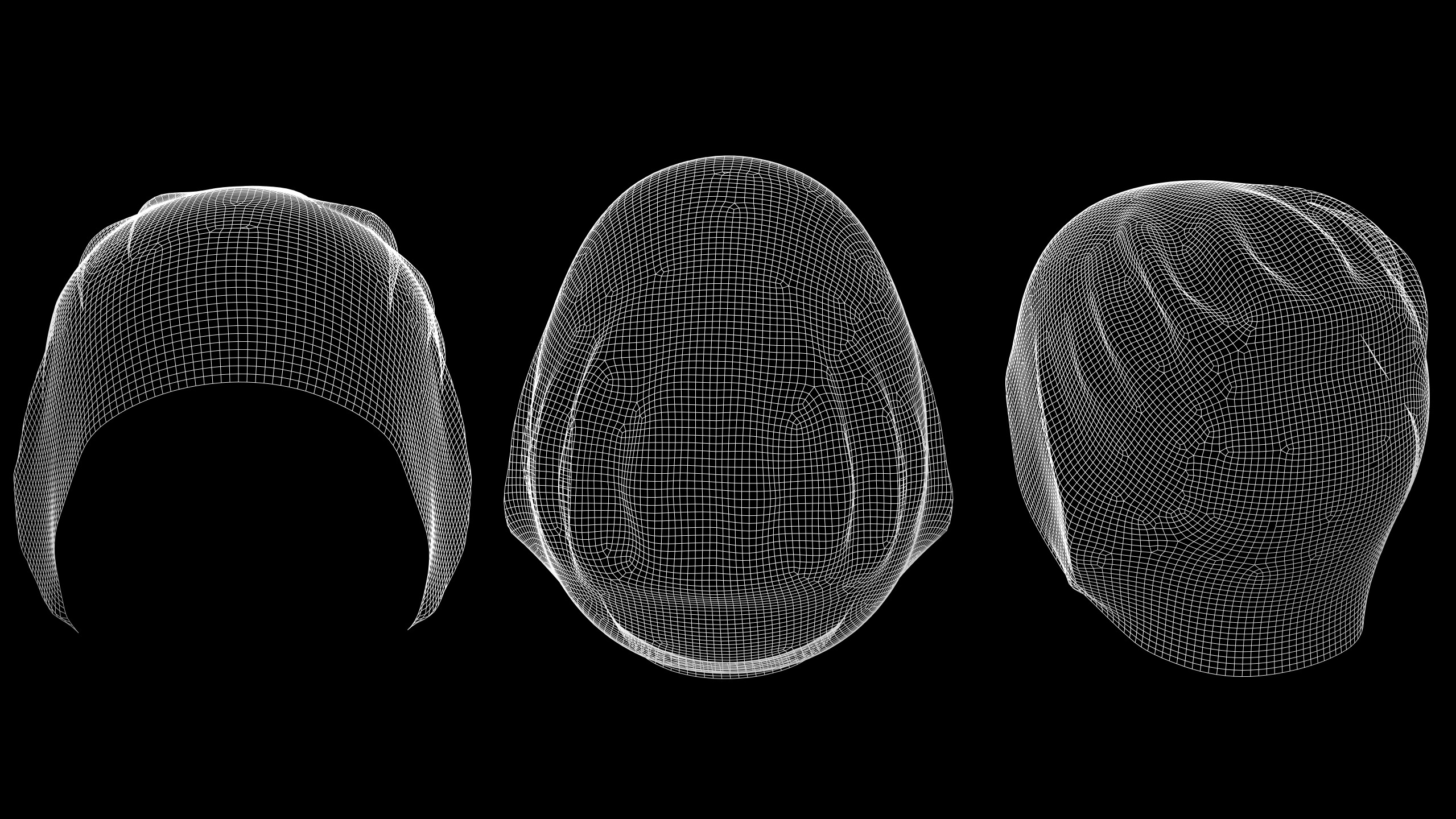 BASIC BEANIES PACK genesis8 highpoly 3D model_12