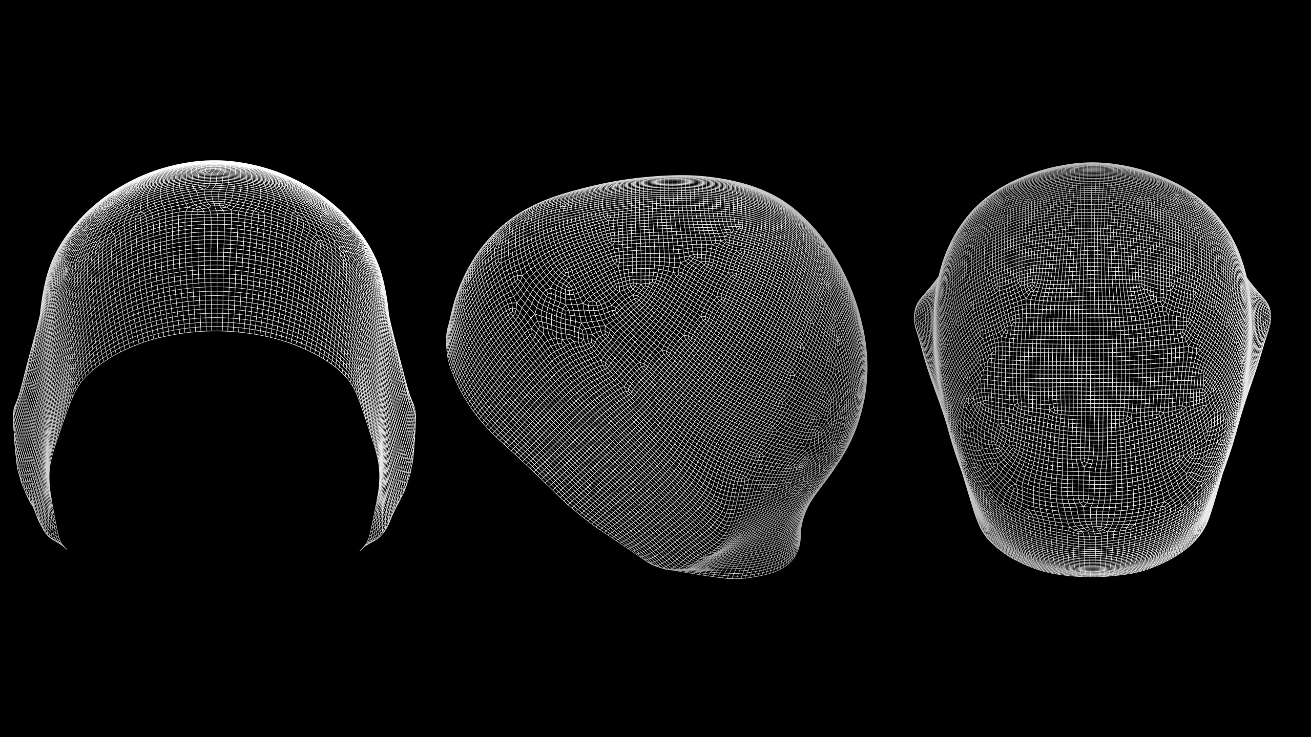 BASIC BEANIES PACK genesis8 highpoly 3D model_18