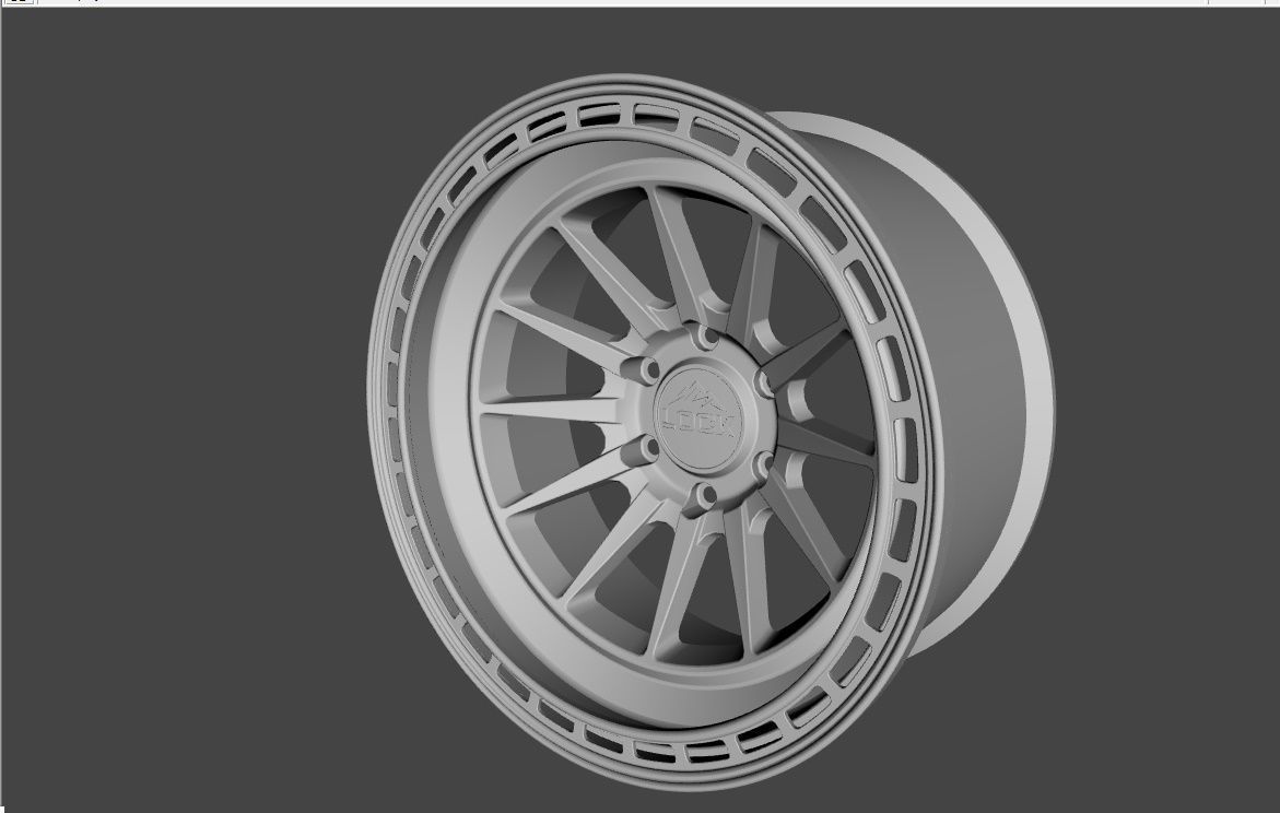 WHEEL BASED on LOCK OFFROAD BAJA 3D model_2