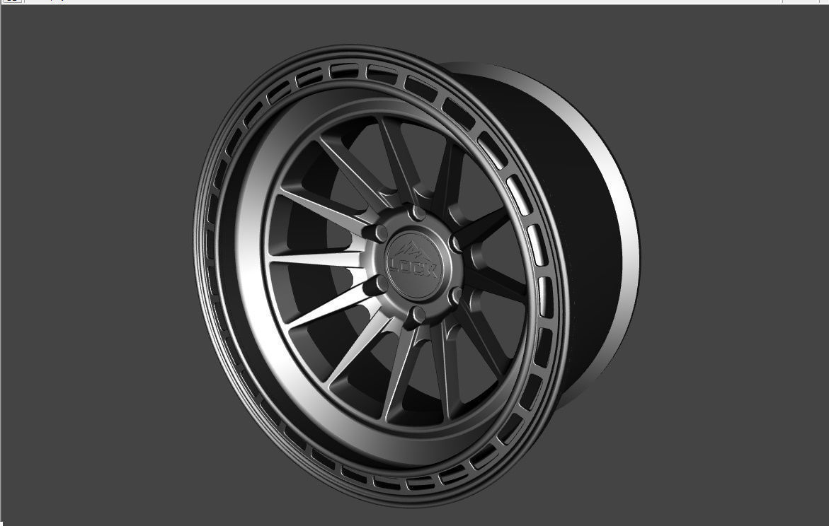 WHEEL BASED on LOCK OFFROAD BAJA 3D model_10