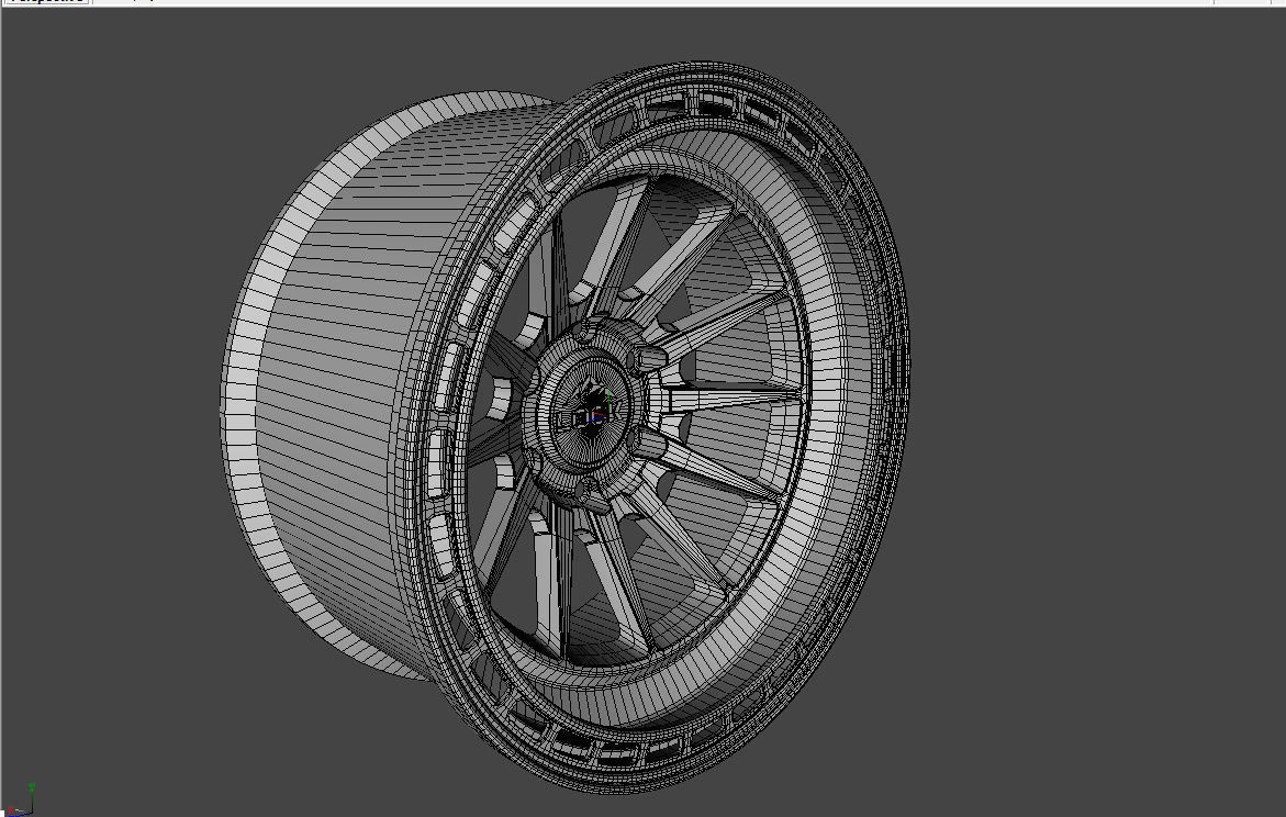 WHEEL BASED on LOCK OFFROAD BAJA 3D model_4