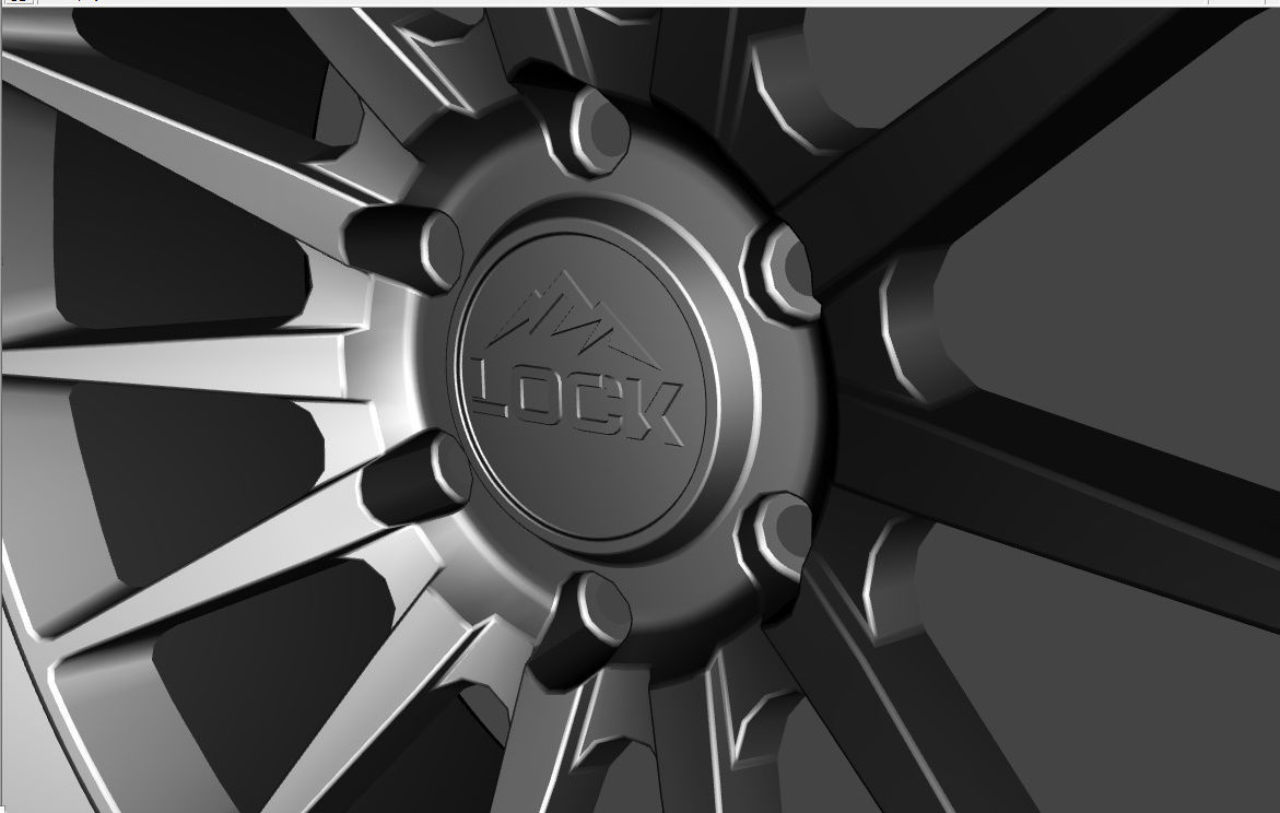 WHEEL BASED on LOCK OFFROAD BAJA 3D model_11