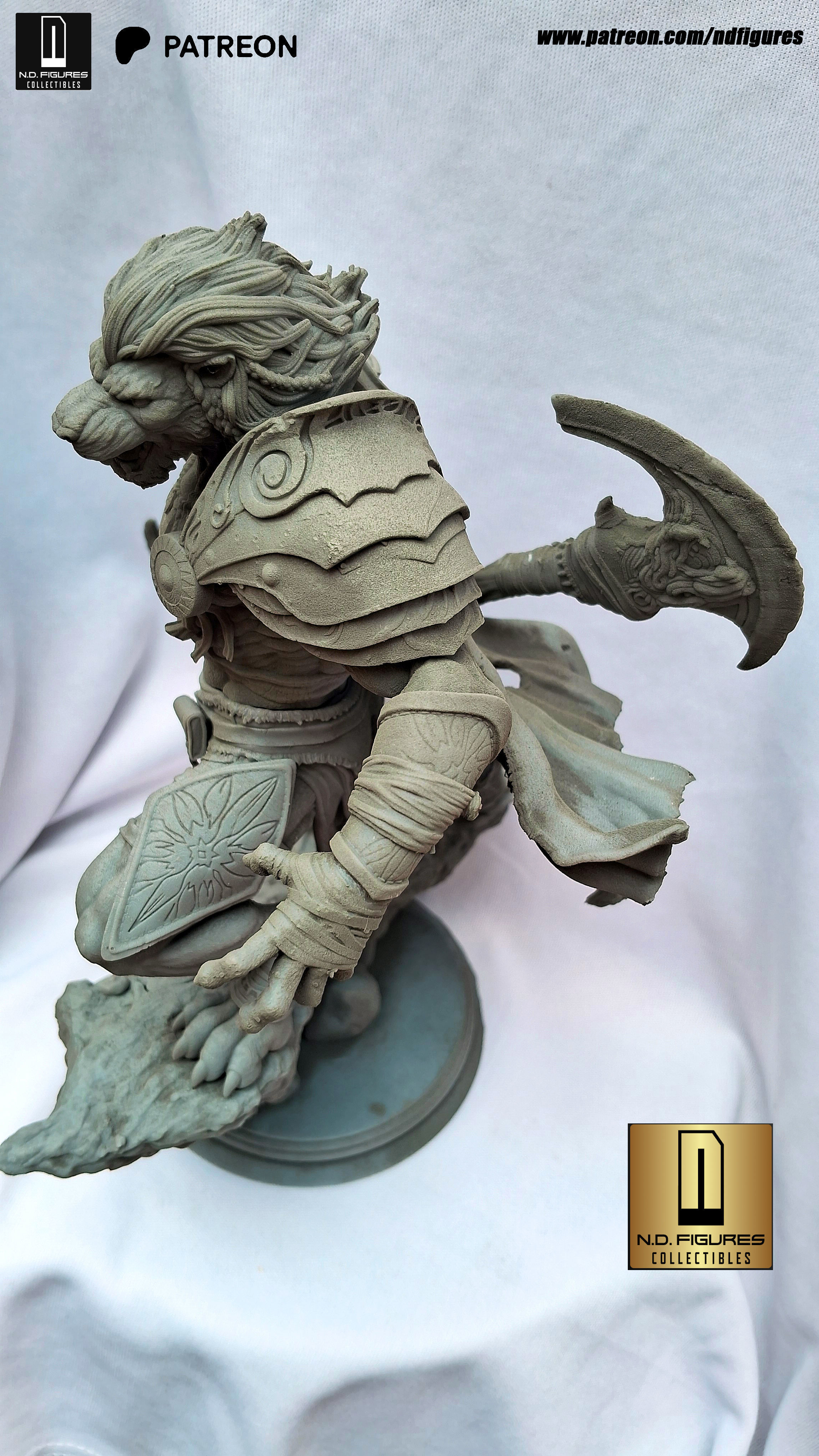 Ajani fan Art  3D print model_11