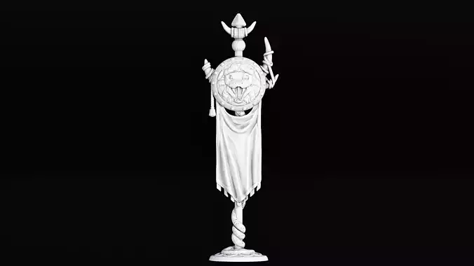 banner 3D print model