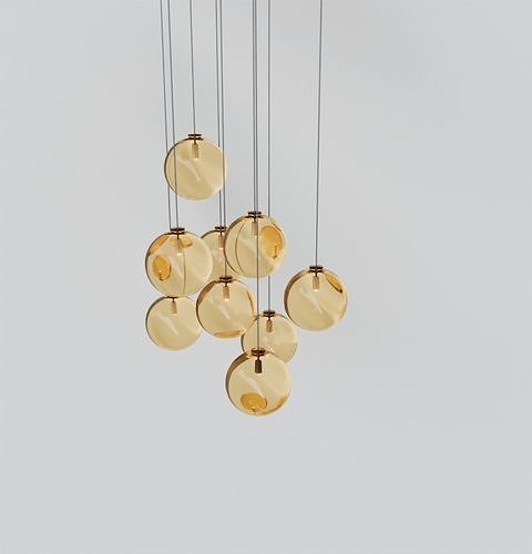 Hanging Ceiling Lamps 3D model