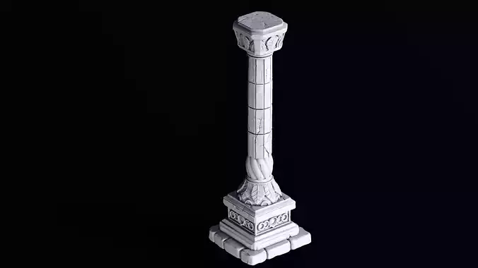 pillar v3 3D print model