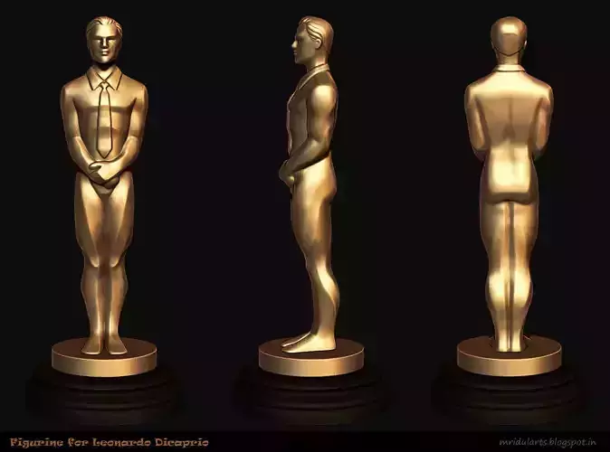 Figurine for Leo Oscar 3D print model
