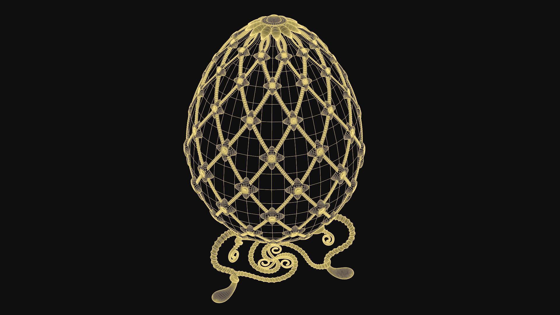 Egg FABERGE R7 3D model_7