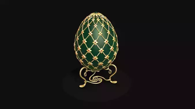 Egg FABERGE R7 3D model