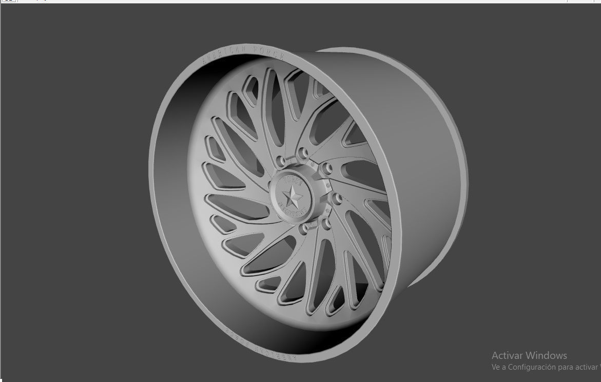 WHEEL BASED on  AMERICAN FORCE CKH49 JOLT CC 3D model_2